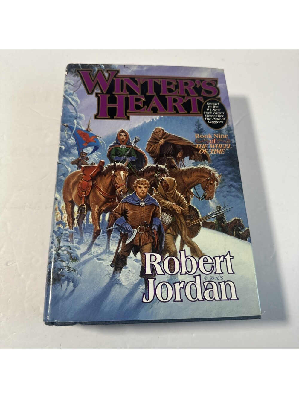 Winter's Heart Robert Jordan Wheel of Time #9 1st Edition 1st Printing HC